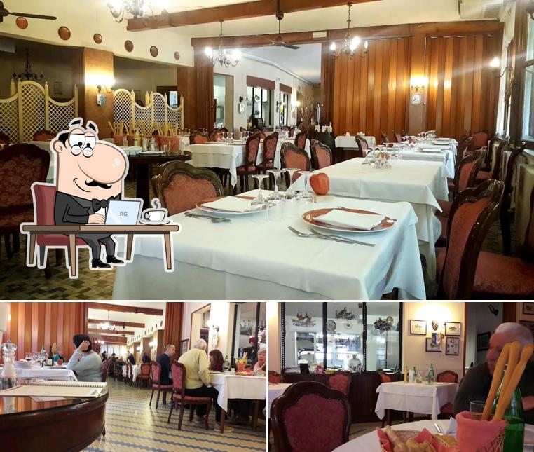 Gli interni di Ristorante Hotel Tassi