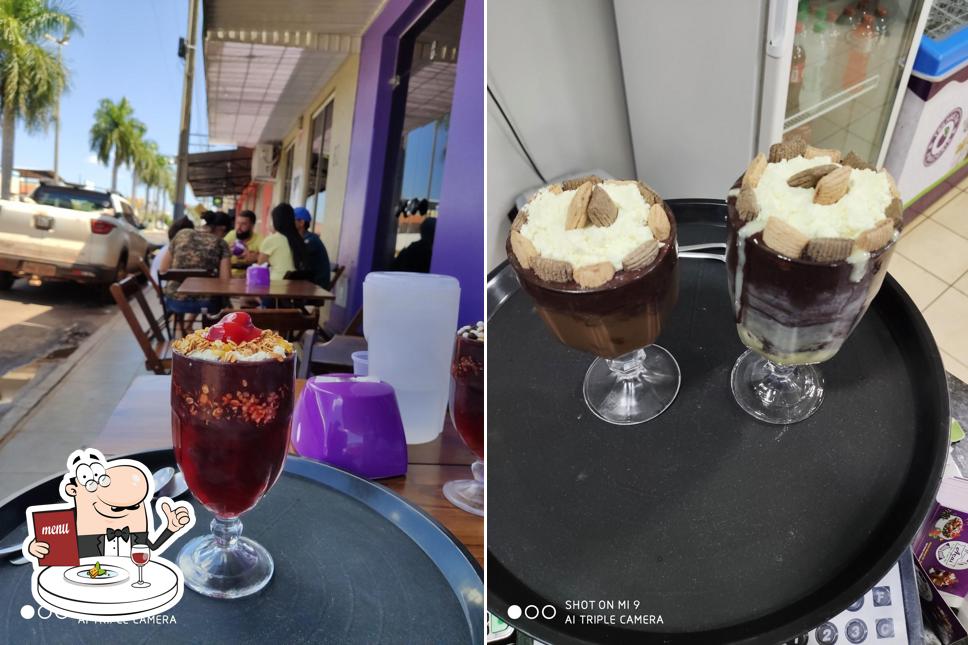 Platos en Estação açaí