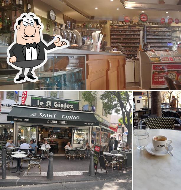 L'intérieur de Le Saint Giniez - Bar Tabac Brasserie Restaurant