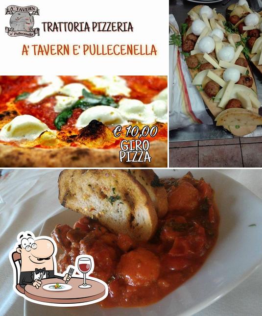 Cibo al A' Tavern e' Pullecenella