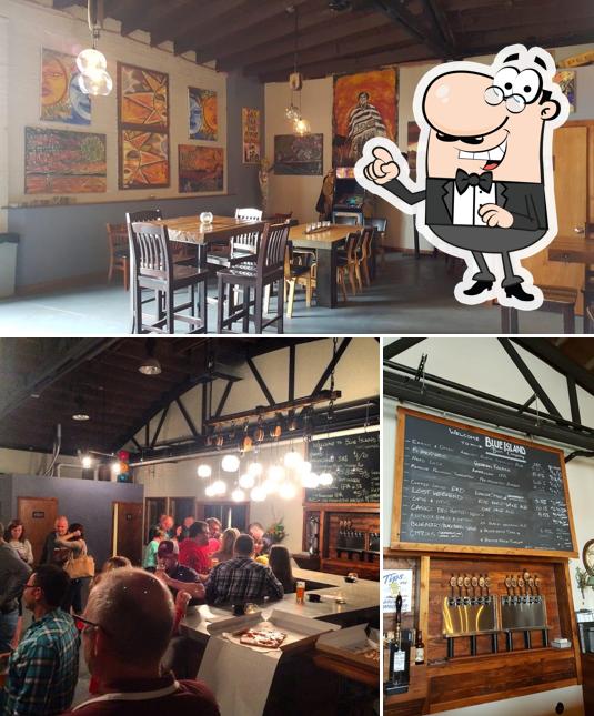 Blue Island Beer Company in Blue Island Restaurant menu and reviews