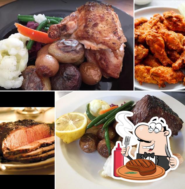 Pick meat dishes at Ocean View Pub & Grill