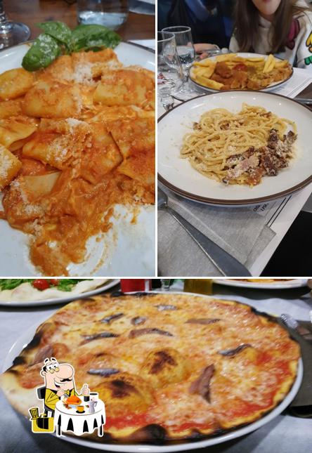 Platti al Ristorante Pizzeria Dall'Amicone