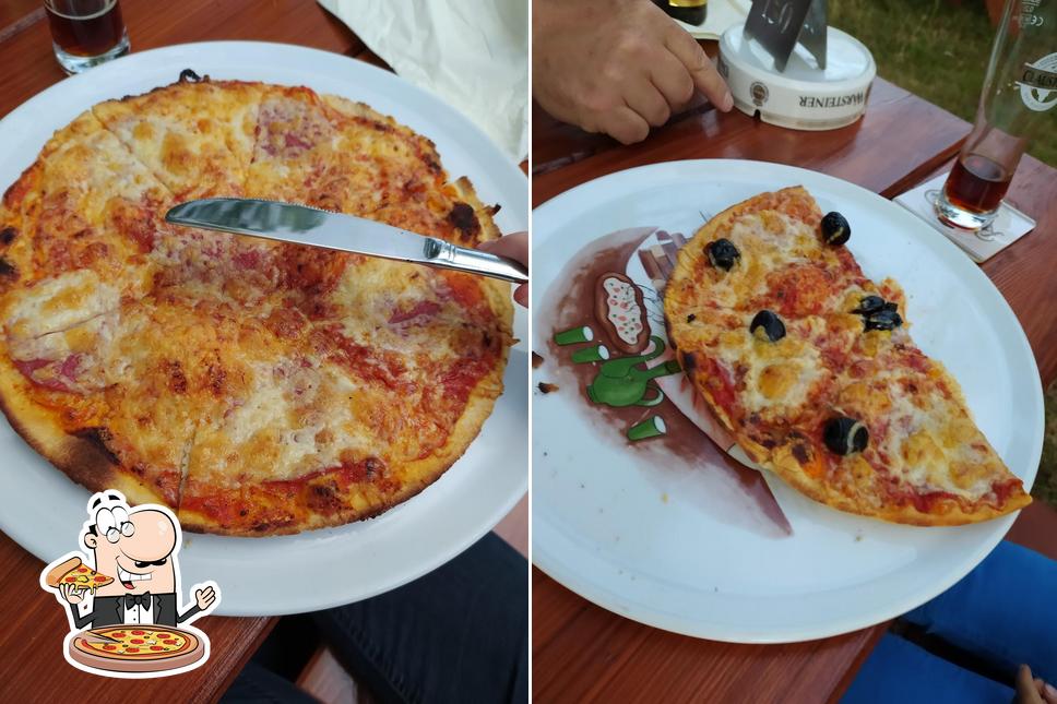 Tómate una pizza en Ristorante & Pizzeria La Toscana Hanau