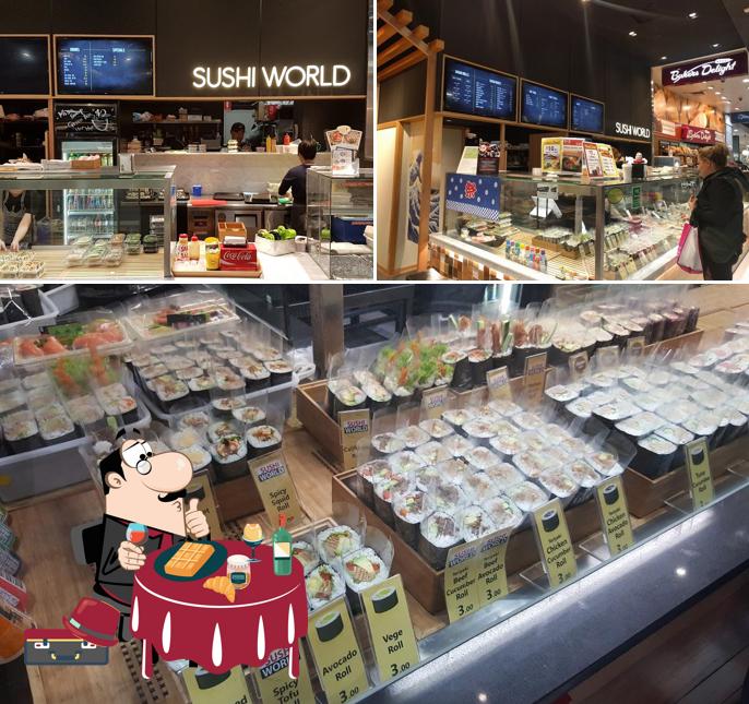 Sushi World Rhodes offers a range of sweet dishes