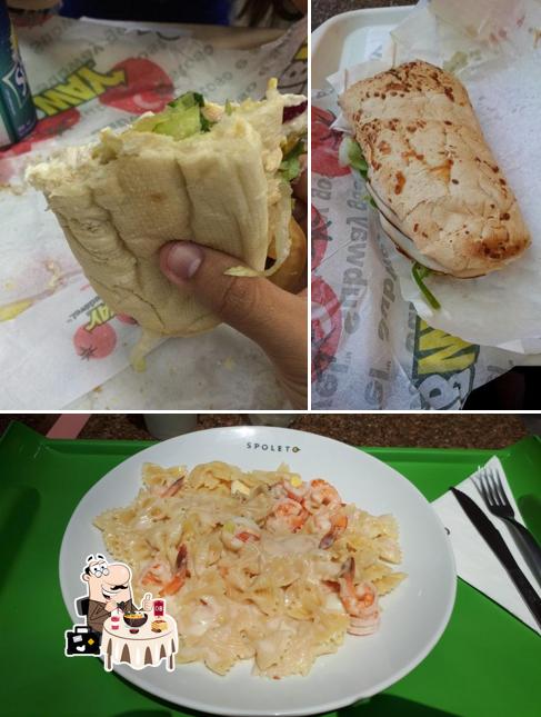 Comida em Subway