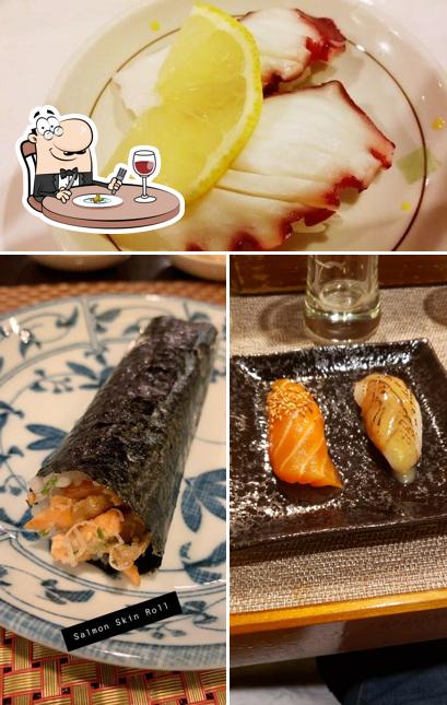 Food at Sushi Wasabi