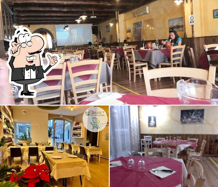 Dai un'occhiata agli interni di ristorante La Quiete