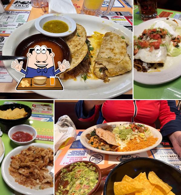 Meals at El Cazador Mexican Restaurant