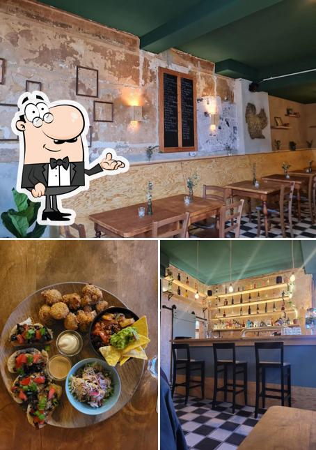 La photo de la intérieur et nourriture de Eichkater – Veganes Restaurant & Weinbar’s