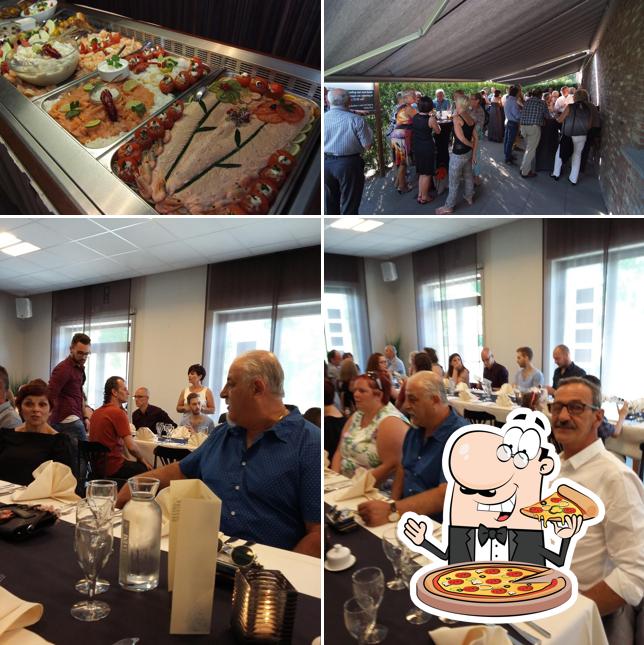 Essayez des pizzas à Feestzalen Elysee