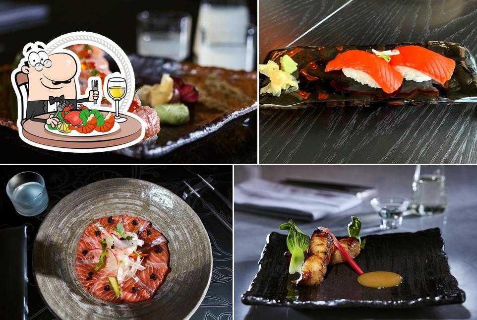 Закажите блюда с морепродуктами в "Mizu Teppanyaki"