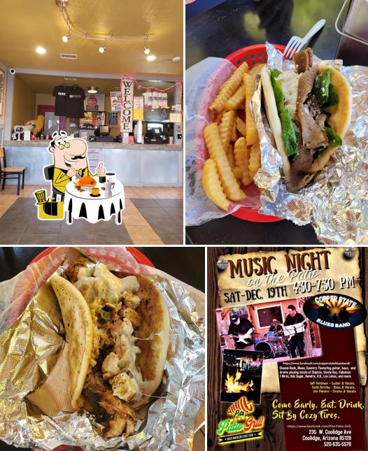 Coolidge Patio Grill (Pita Patio) in Coolidge Restaurant menu and reviews