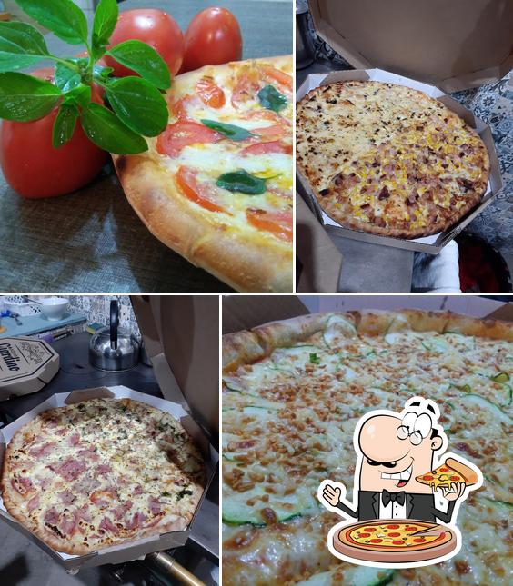 Consiga pizza no Pizzaria Giardino