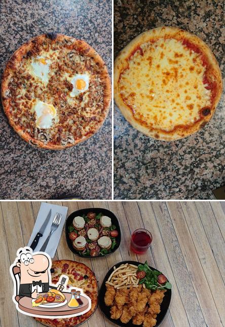 Choisissez de nombreux genres de pizzas