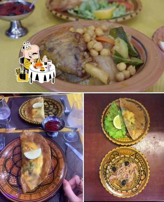 Entre los distintos productos que hay en L'Assiette Tunisienne también tienes comida y exterior