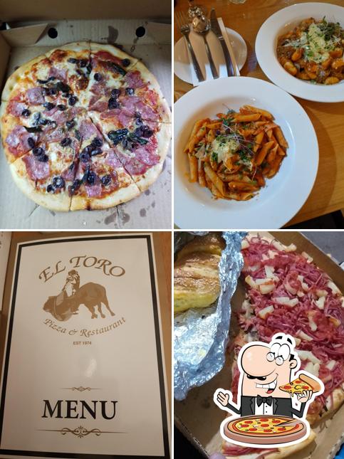 Pide una pizza en El Toro Pizza & Restaurant
