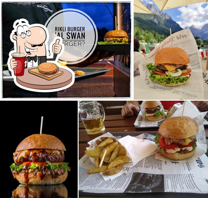 Gli hamburger di Black Swan Burger potranno soddisfare i gusti di molti