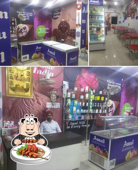 Amul Ice Cream Parlour Banur is distinguished by food and interior