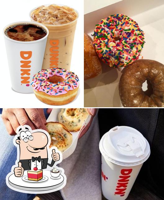 Dunkin' serves a range of sweet dishes