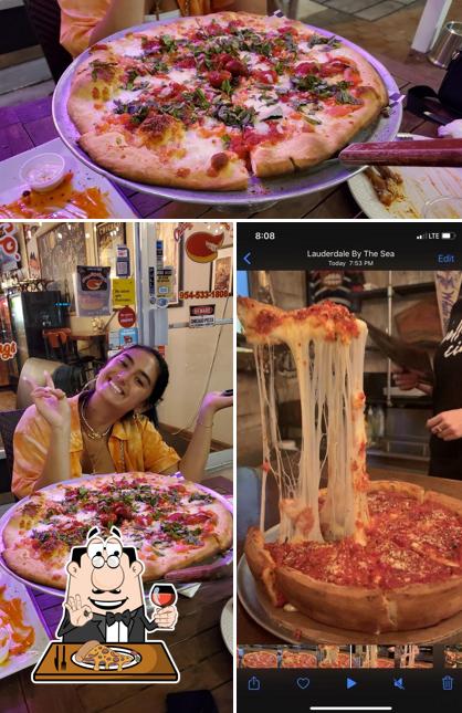 Chicago Stuffed Pizza Co in LauderdalebytheSea Restaurant menu and