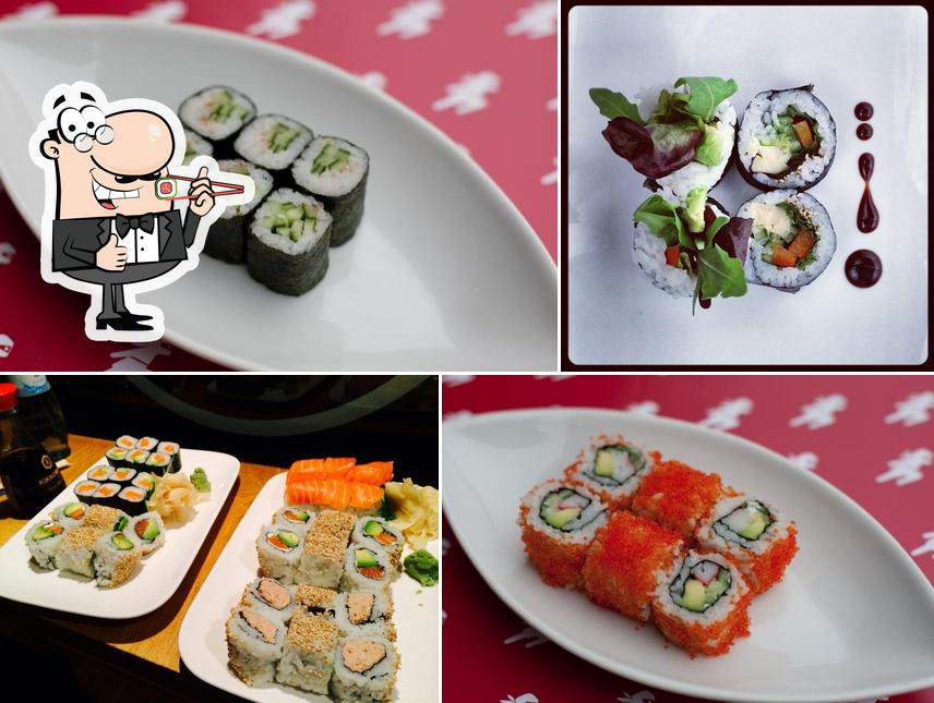 Essayez de nombreuses options de sushi