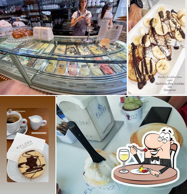 Platti al Gelateria Flora Downtown
