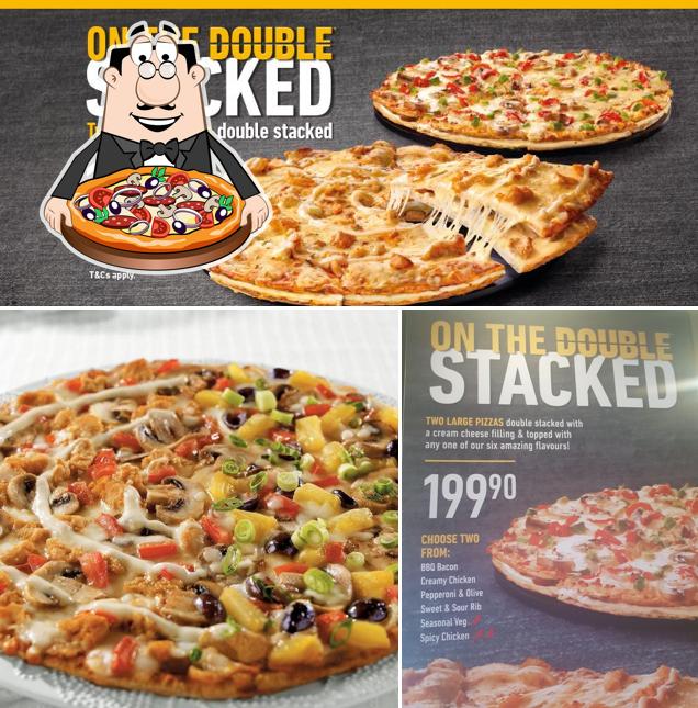 Probiert eine Pizza bei Debonairs Pizza