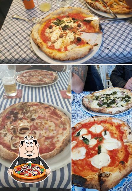 Choisissez des pizzas à Pizzeria Pompei