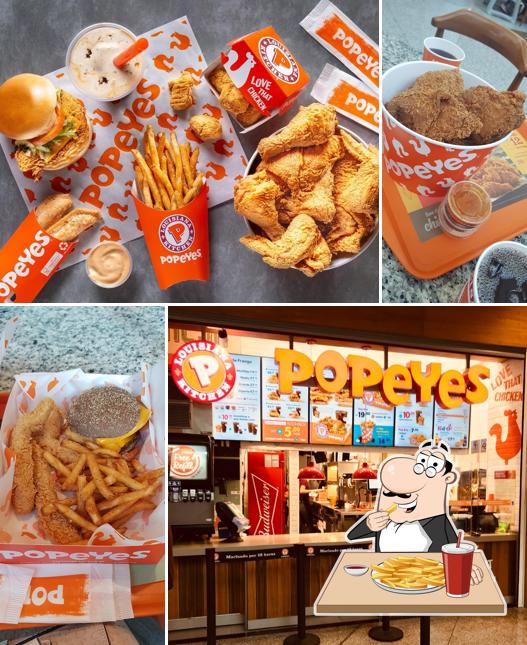 Batata frita em Popeyes Louisiana Kitchen