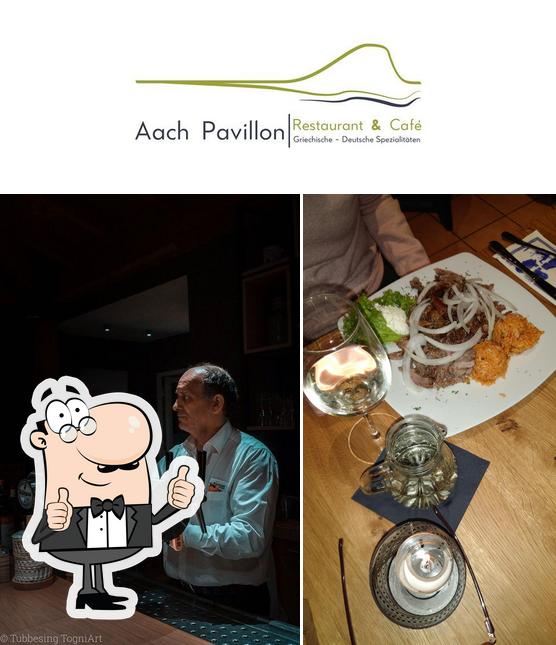 See the pic of Aach Pavillon Restaurant