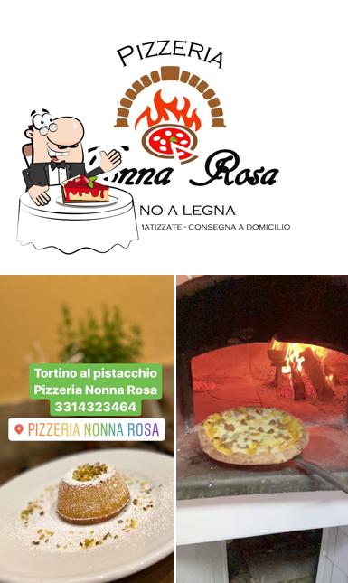 Pizzeria Nonna Rosa offre un'ampia varietà di dessert