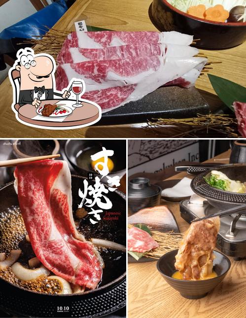 Try out meat meals at TENTEN - Japanese Sukiyaki & Specialty Coffee