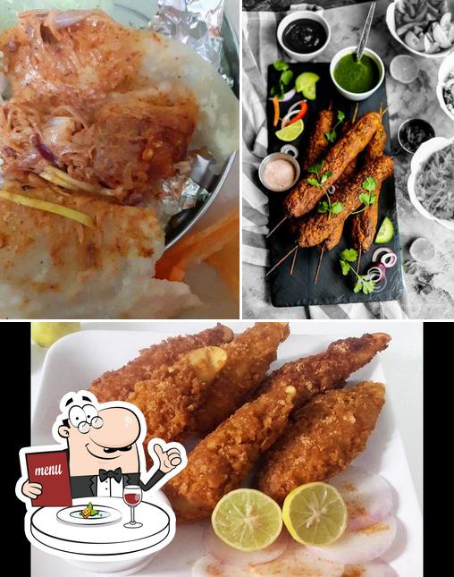 Food at Veg Kabab Factory