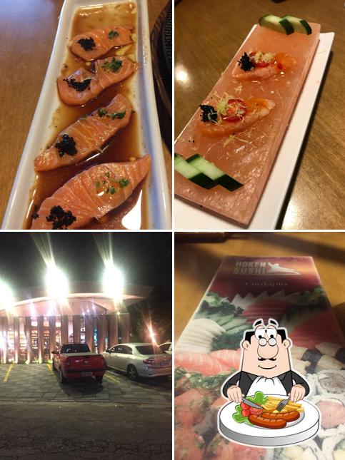 Comida em Hoken Sushi