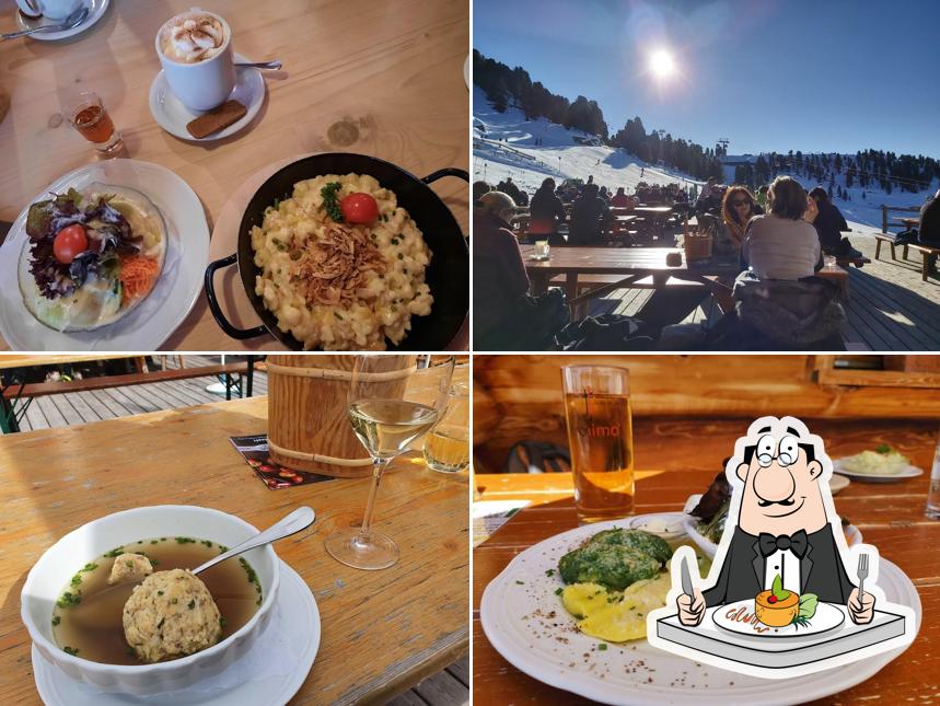 Food at Kuhtaile Alm