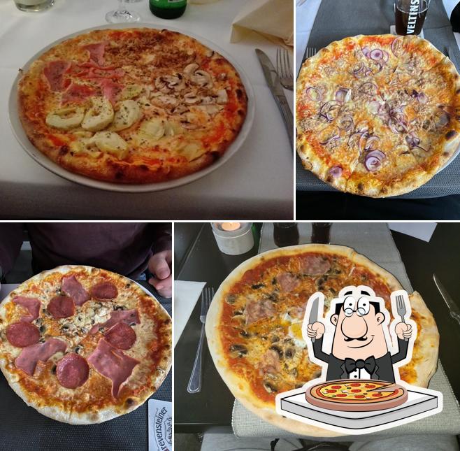 A Ristorante La Tombola, vous pouvez essayer des pizzas