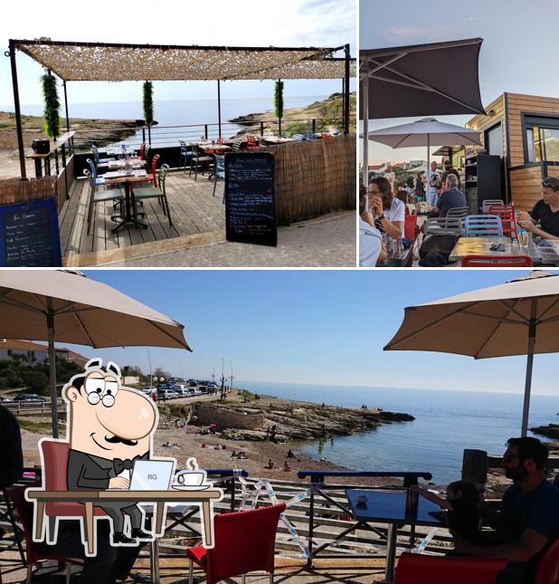 La Plage restaurant, SaussetlesPins, Rte de la Couronne Critiques de restaurant