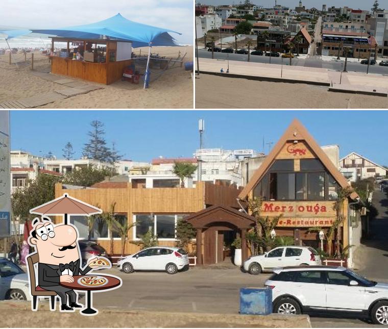 L'espace ouvert est une importante caractéristique de Merzouga restaurant