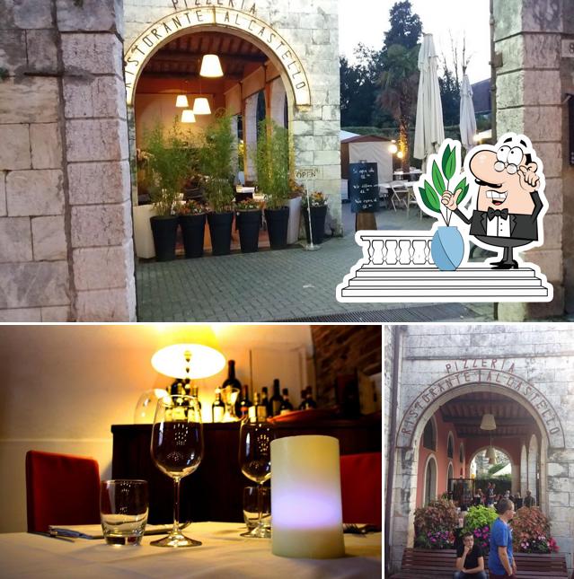 Guarda la immagine che presenta la esterno e vino di Ristorante Al Castello