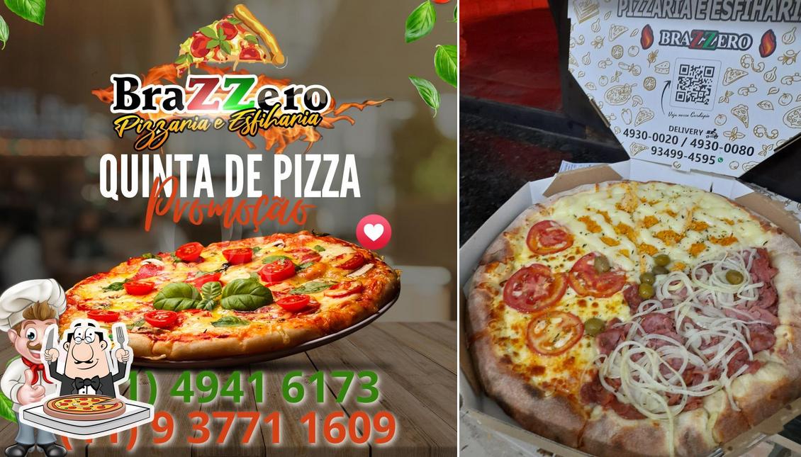 Закажите пиццу в "BRAZZERO Pizzaria e Esfiharia"