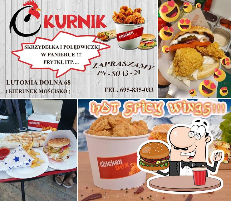 Get a burger at Kurnik