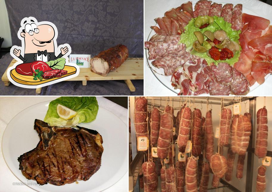 Pick meat dishes at La Fornace