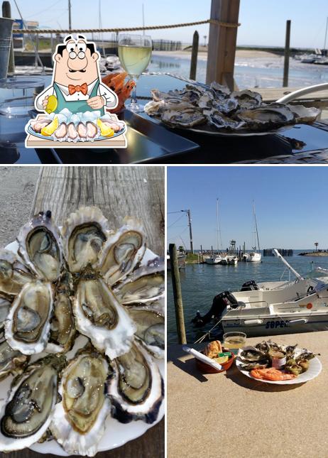 Essayez des fruits de mer à LA PERLE D'ARGENT. Huitres Nicolas Mercier Dégustation