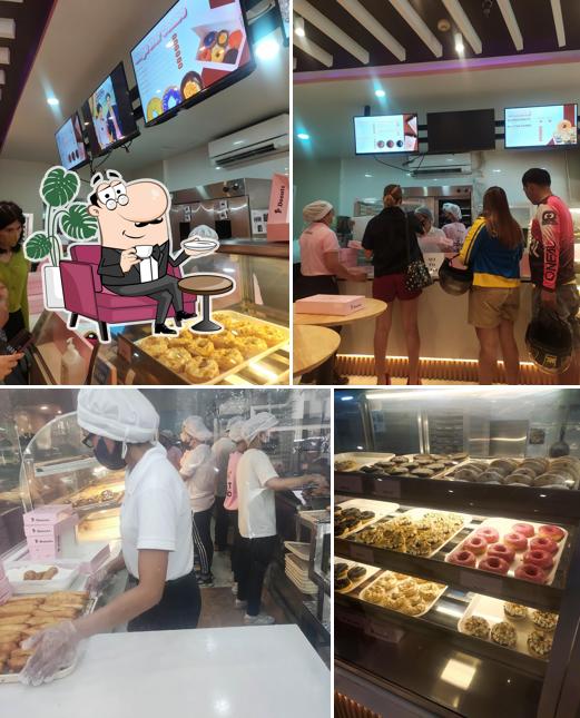 The interior of P. Donuts Malate