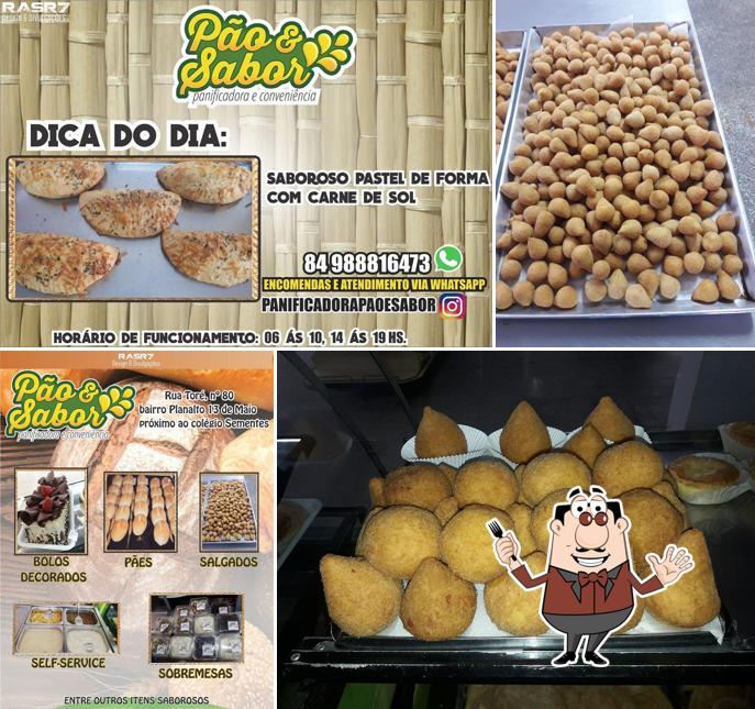 Comida em Pão & Sabor Padaria