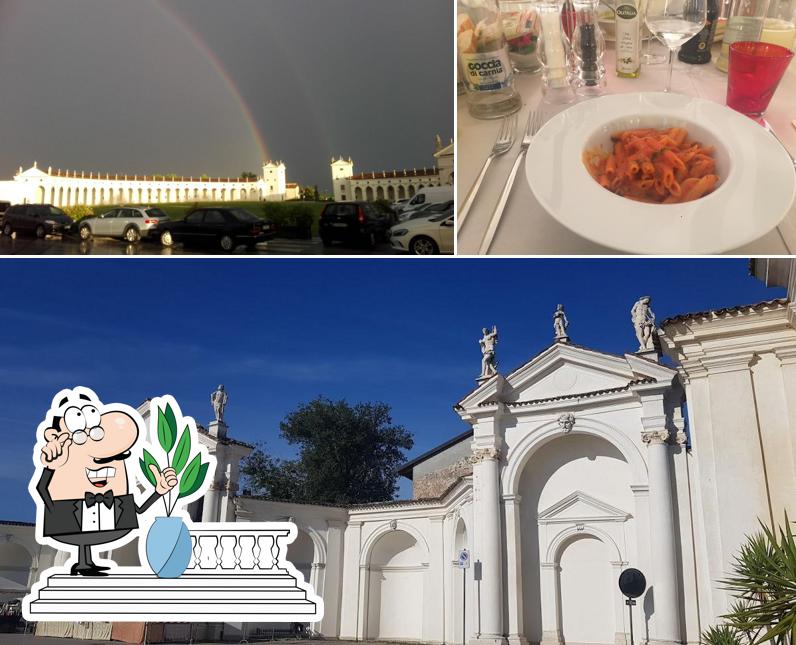 La immagine di esterno e cibo da Ristorante Nuovo Doge