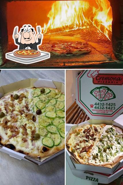 No Cremona Pizzaria, você pode provar pizza