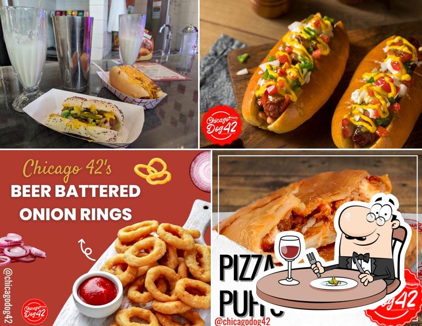Chicago Dog 42, 3001 S 144th St in Omaha Restaurant menu and reviews