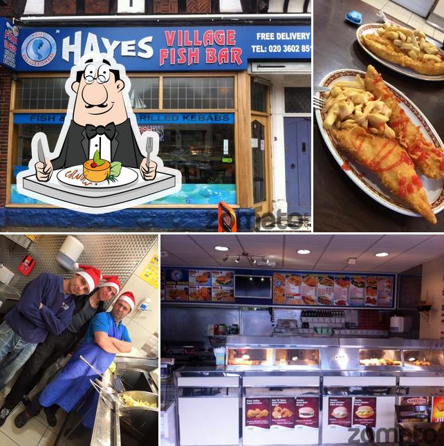 Food at Hayes Village Fish Bar